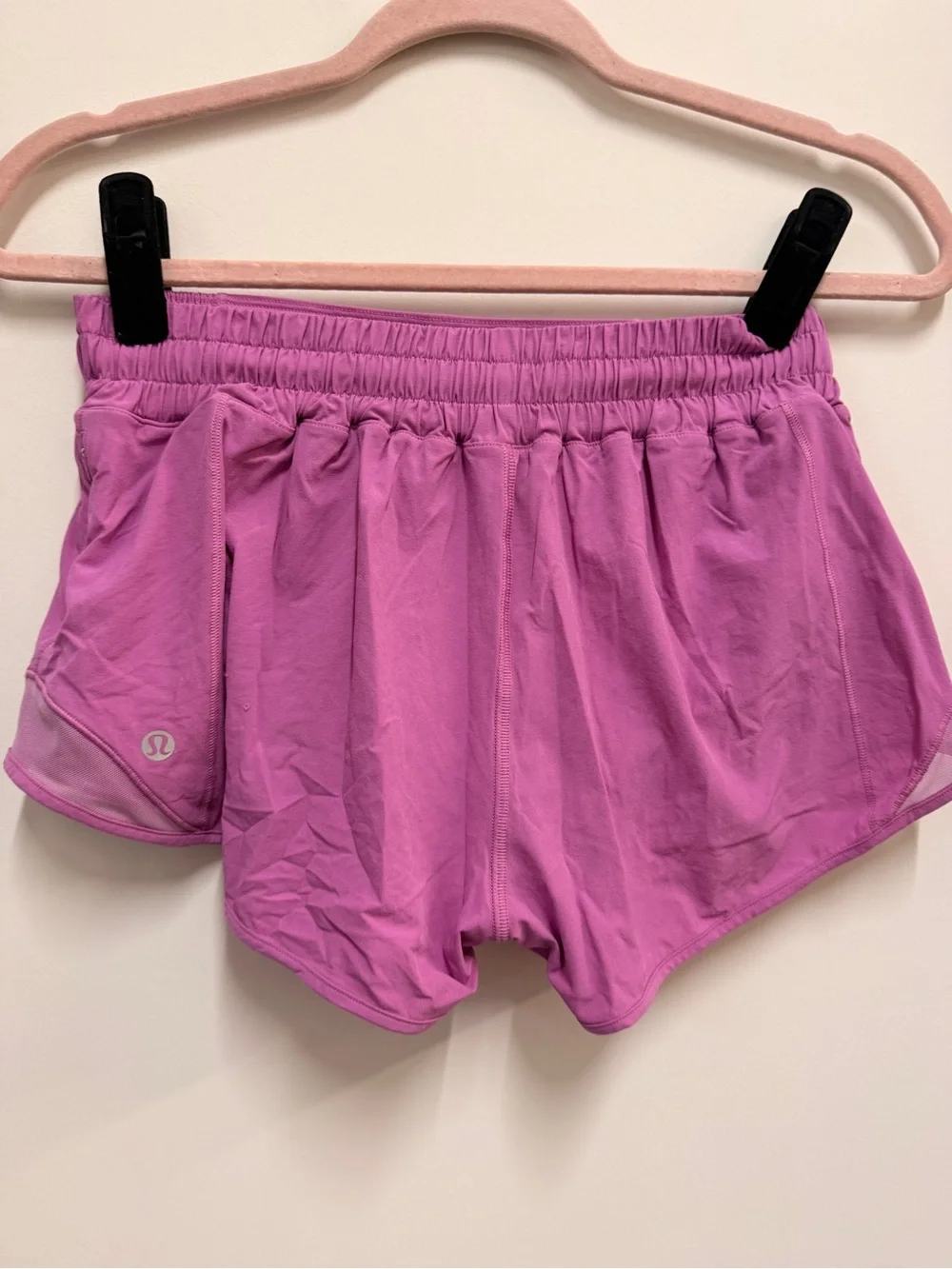 lululemon athletica Lavender-Pink Athletic Split Shorts